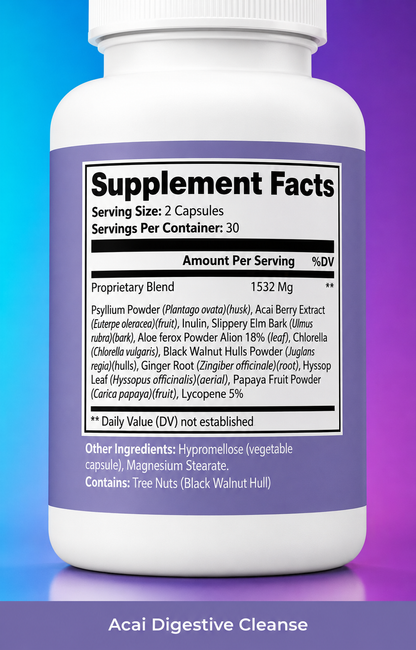 Acai Digestive Cleanse
