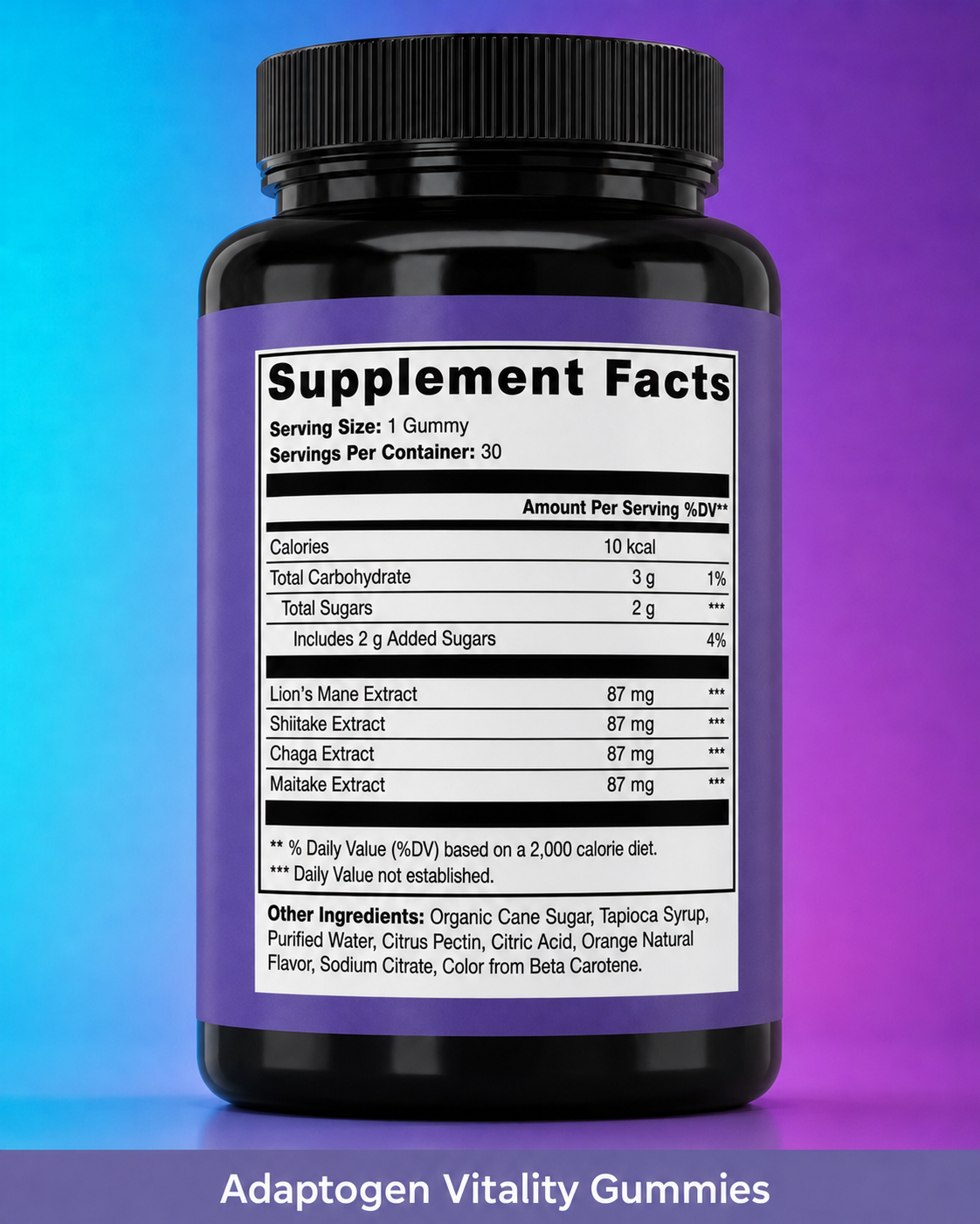 Adaptogen Vitality Gummies