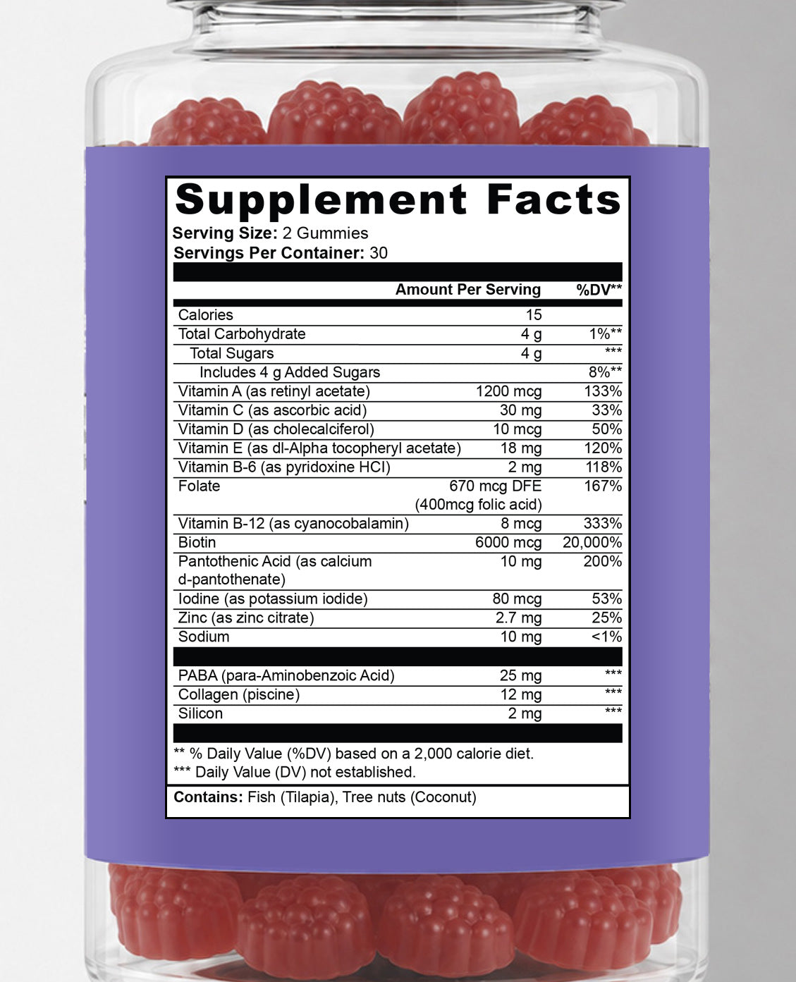 Hair, Skin & Nails Gummies