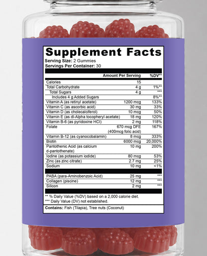 Hair, Skin & Nails Gummies